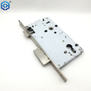 European Standard 7085 Euro Mortise Lock Body in SUS 304 Square Spring Latch Bolt