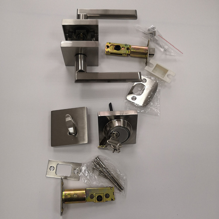 Square SN Wholesale Zinc Alloy Deadlock Deadbolt Door Lock