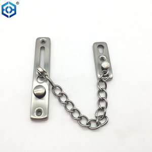 Stainless Steel Door Chain Lock Anti-theft Security Guard Latch Home Hotel Door Lock Bolt Buckle