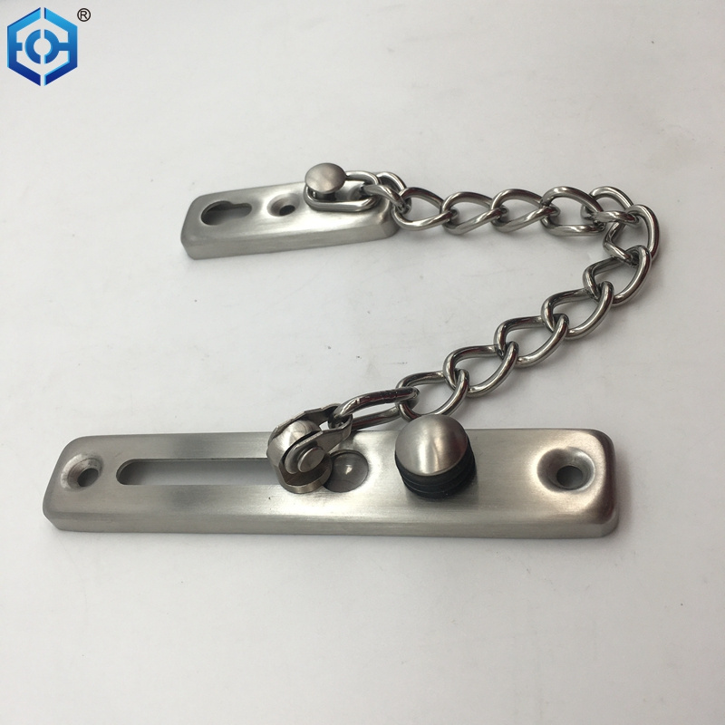 Stainless Steel Door Chain Lock Anti-theft Security Guard Latch Home Hotel Door Lock Bolt Buckle