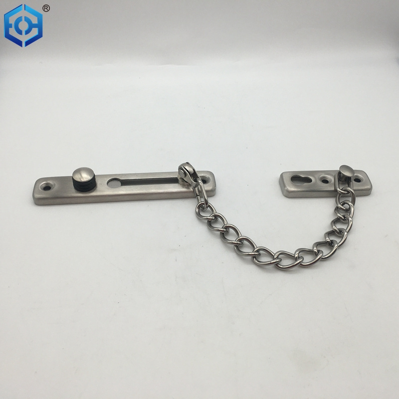 Stainless Steel Door Chain Lock Anti-theft Security Guard Latch Home Hotel Door Lock Bolt Buckle