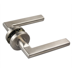 modern Stainless Steel  Hotel Home Villa Interior Door Pull  Lever Handle