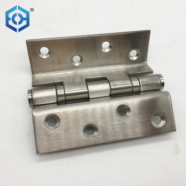 Stainless Steel 304 Cranked Hinge Ball Bearing Bended Door Hinges