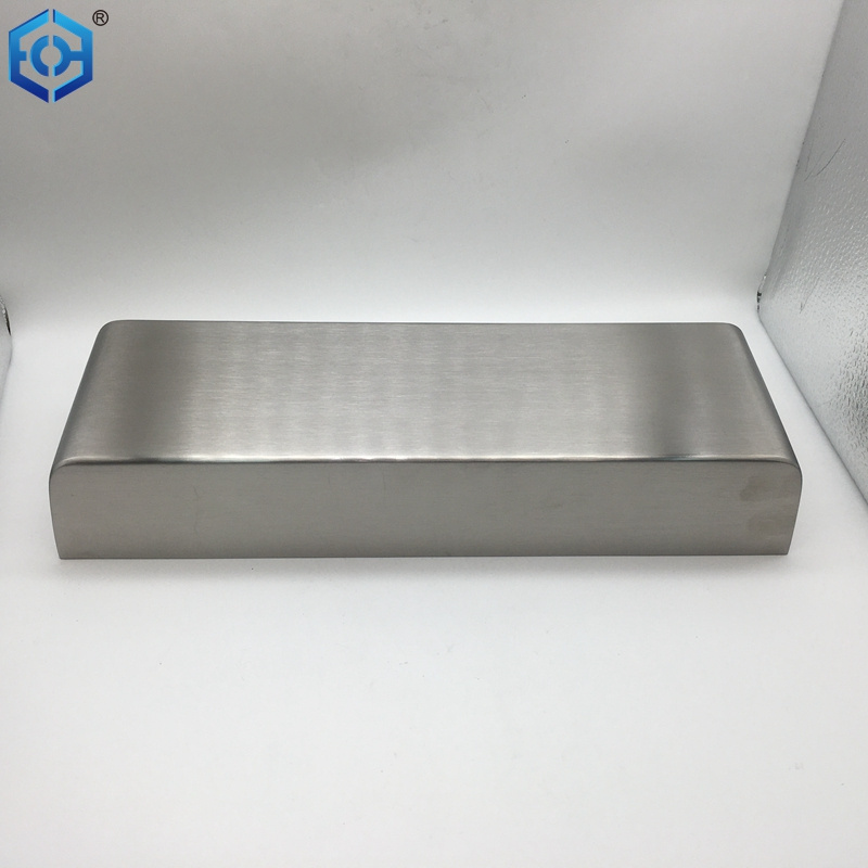 Stainless steel door closer cover that can be tailored to suit project requirements