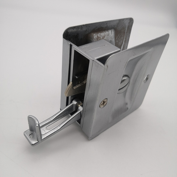 SCP pocket door privacy sliding door hook lock