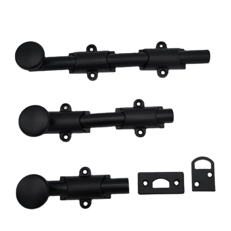 black brass  furniture hardware security door bolt Classical latch