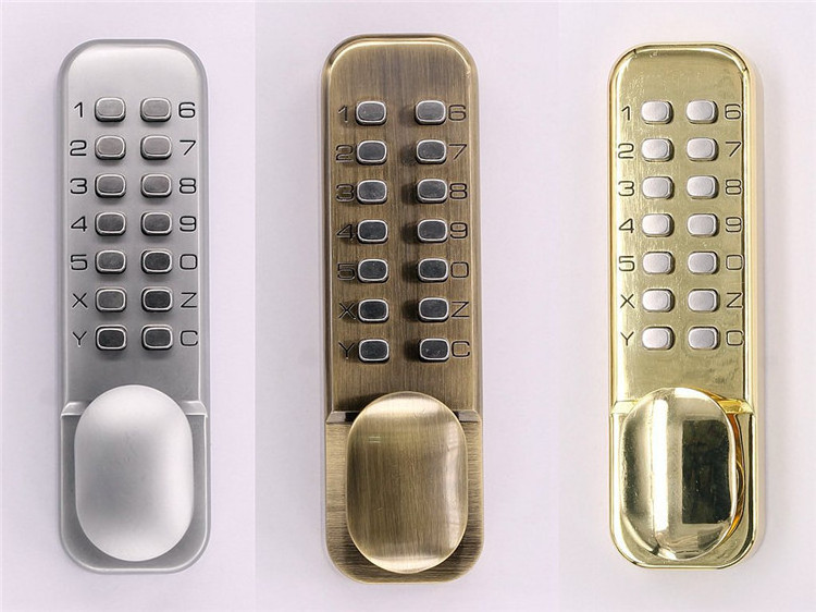 3rd Generation Mechanical code digital combination pushbutton door lock Combination door lock mechanical dimple lock