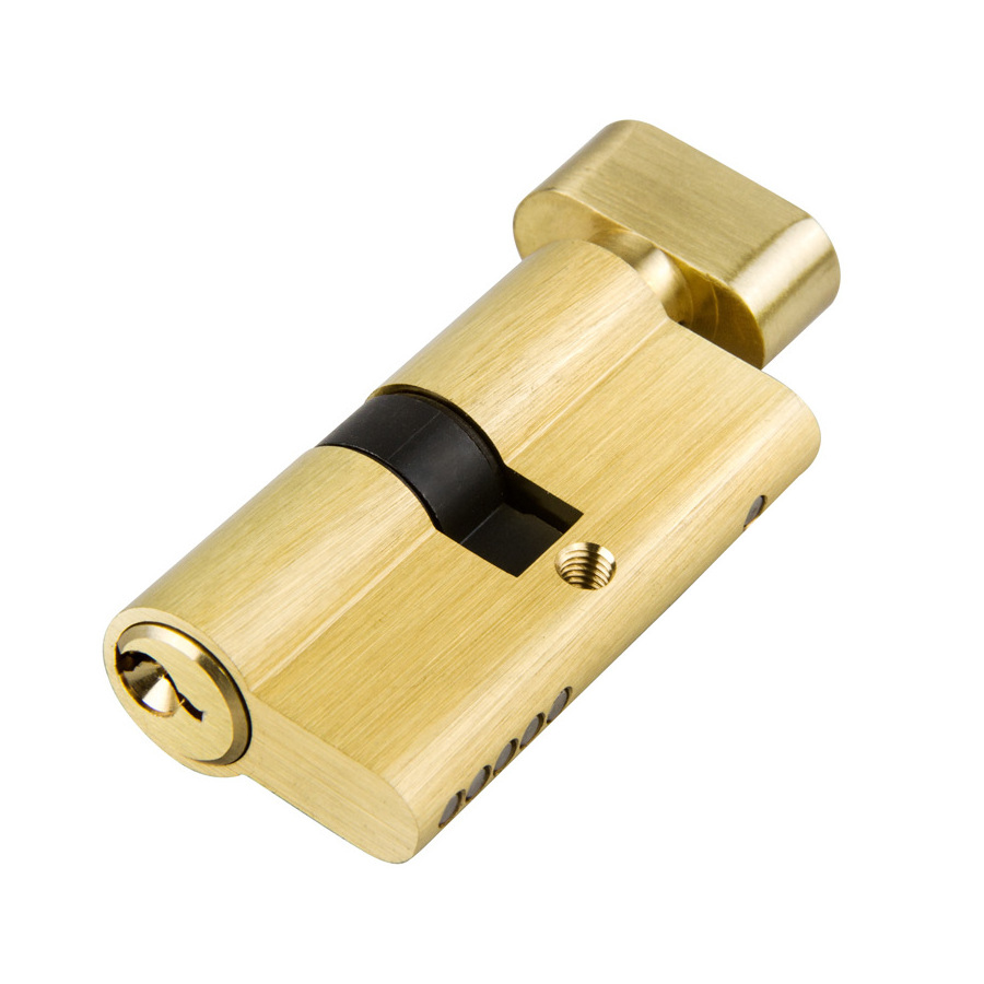 brass high Security euro Door Cylinder Locks for Mortise Locks