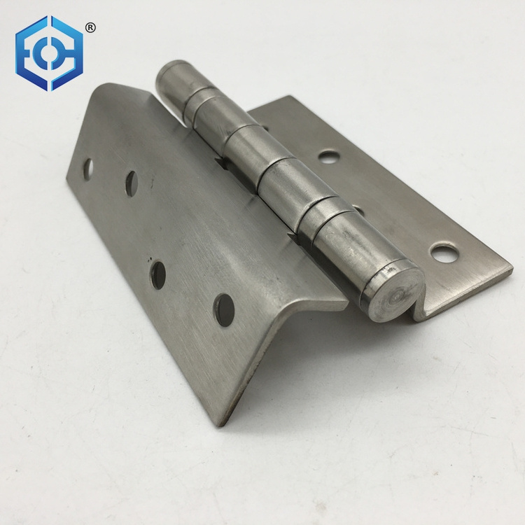 Stainless Steel 304 Cranked Hinge Ball Bearing Bended Door Hinges