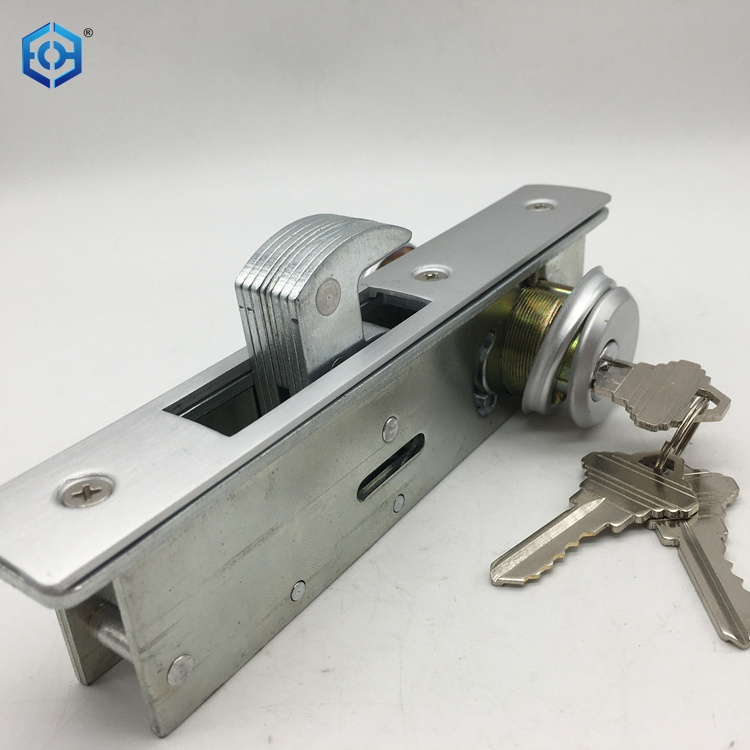 China Factory Double Side KFC Hook Aluminum Sliding Door Lock