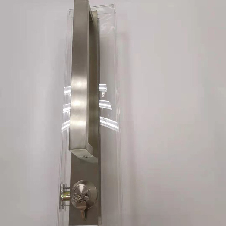 Luxury Stainless Steel safety security  Entry front  Door handle locks