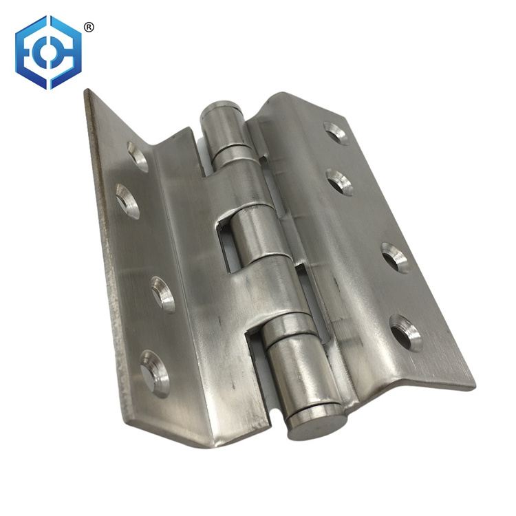 Stainless Steel 304 Cranked Hinge Ball Bearing Bended Door Hinges