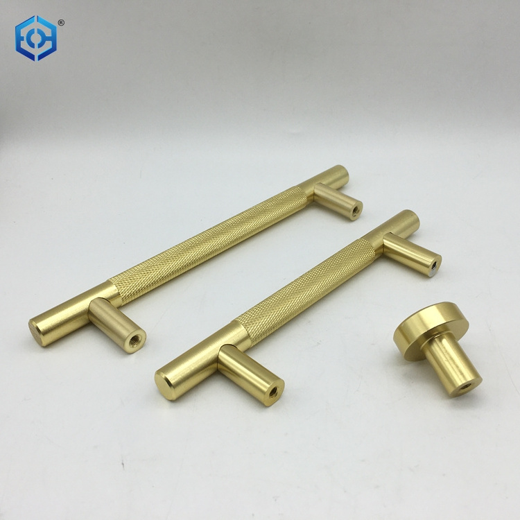 Golden or Black Aluminum T Bar Furniture Dresser Pulls Handles Bedroom Office Bathroom Kitchen Cabinet Knobs The Kitchen ECH