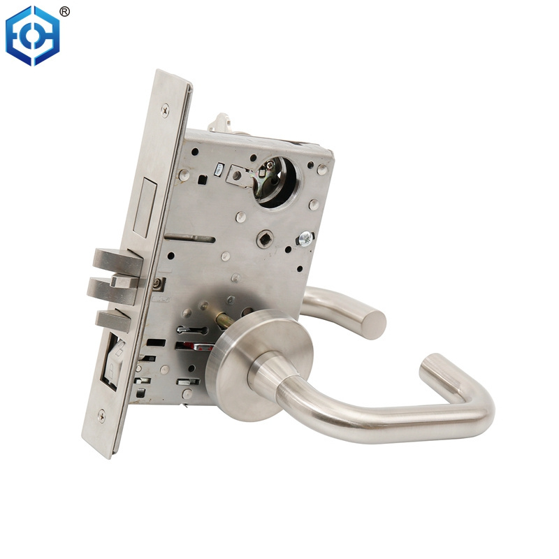 American Style  Approval Heavy Duty Mortise Door Lock for Fire Door Function Classroom