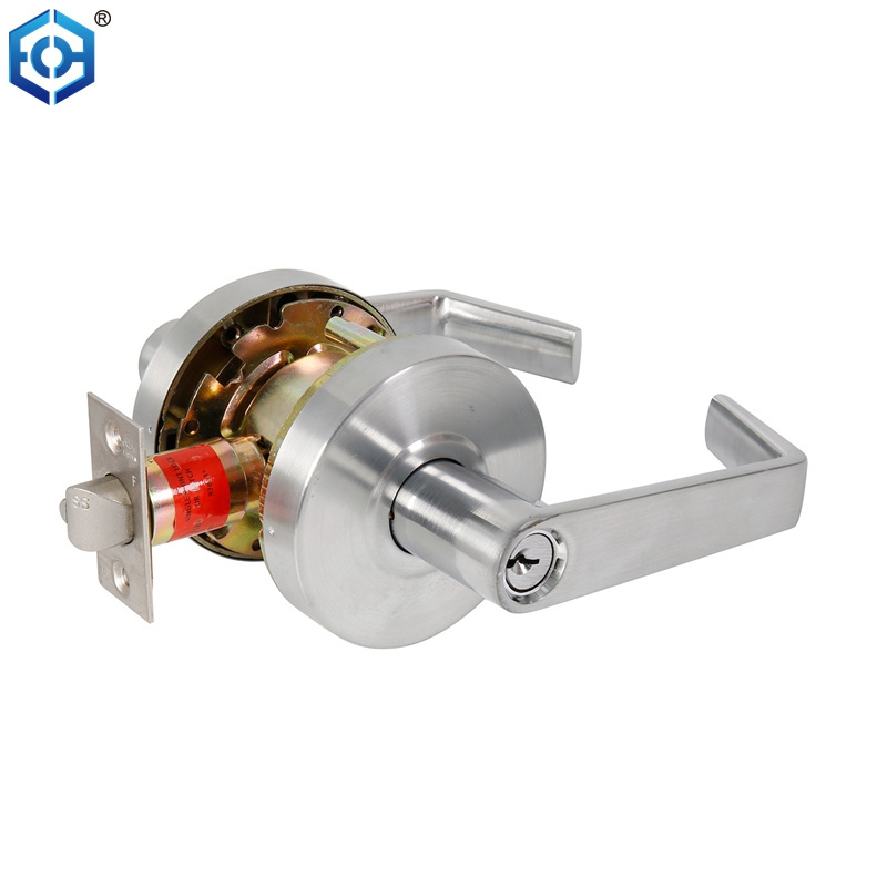 3 Hour Fire Rated Commercial Cylindrical Lever Heavy Duty Non-Handed Grade 2 Door Handle Lock