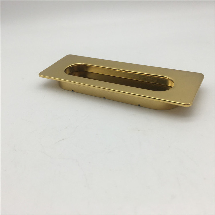 Drawer Hardware Kitchen Cupboard Sliding Cabinet Pull Concealed Door Handle Furniture Closet Handles Hardware Zinc Alloy Office