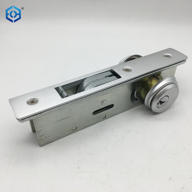 China Factory Double Side KFC Hook Aluminum Sliding Door Lock