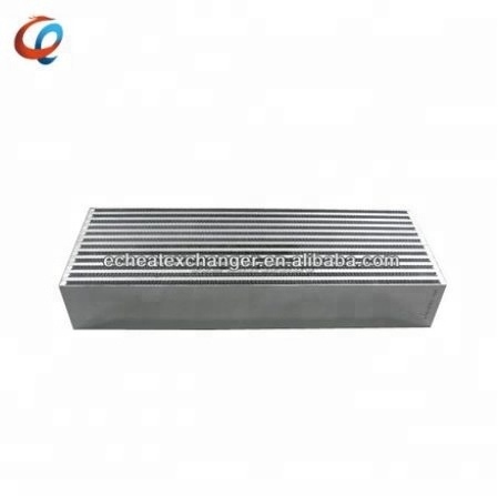 tube fin intercooler core