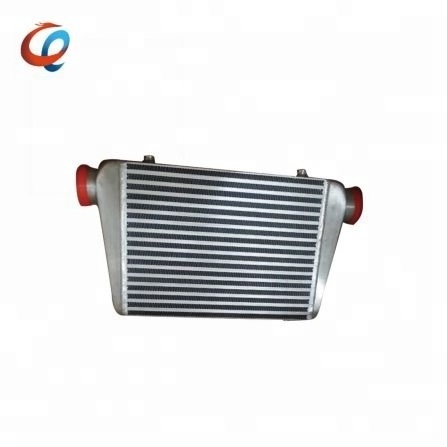 plate and bar Full Aluminum motorcycle turbo universal intercooler