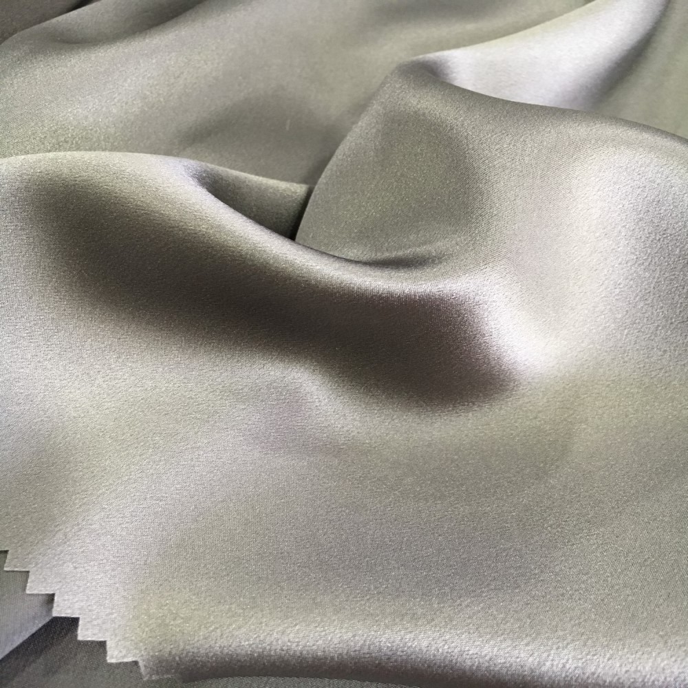 Hot sale 22 mm silk duchesse silk satin fabric for silk wedding dress