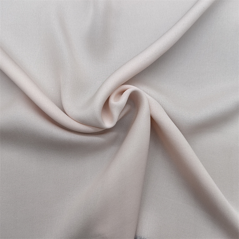 Plain dyed  silk double georgette fabric for shirt and dresses