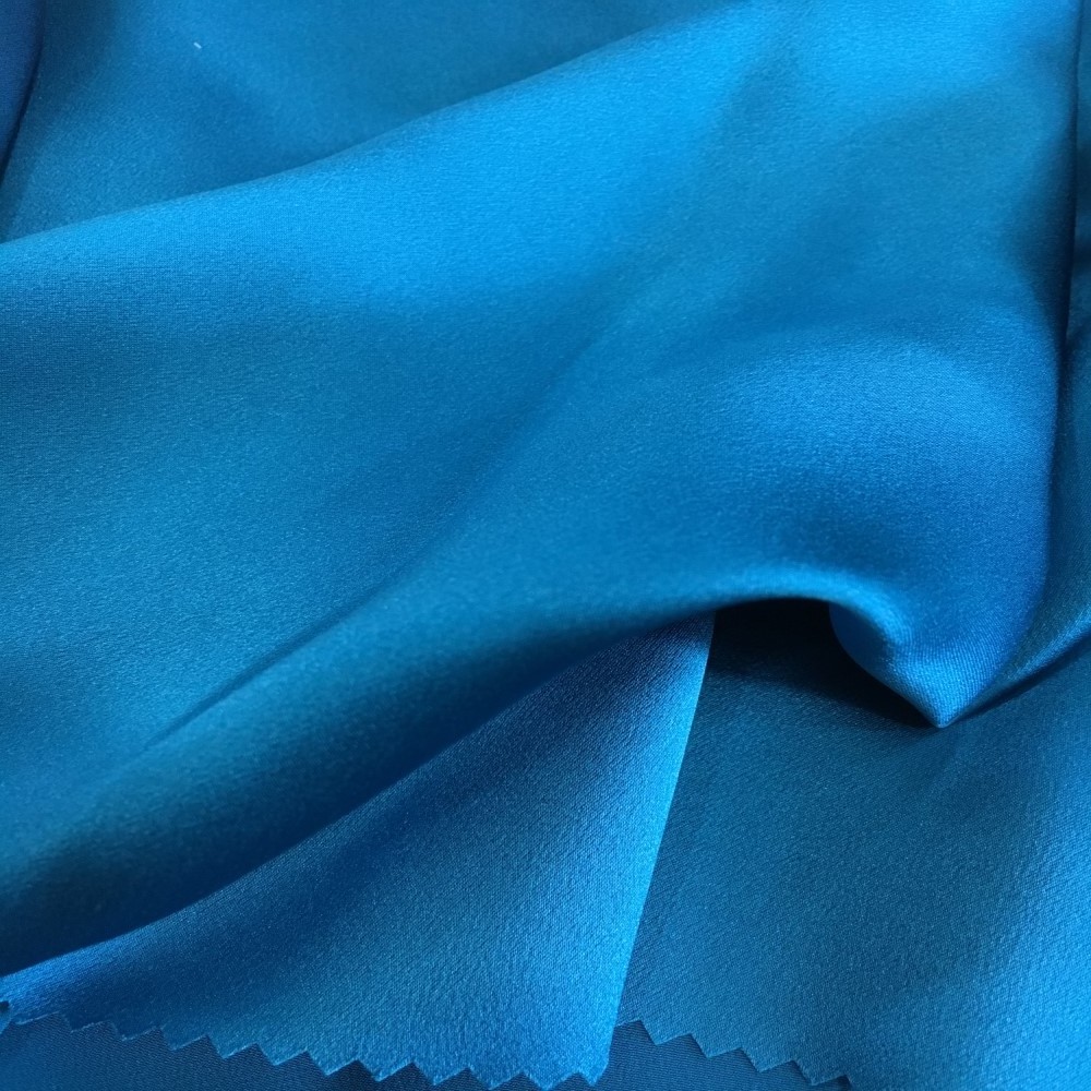 Hot sale 22 mm silk duchesse silk satin fabric for silk wedding dress