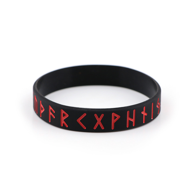 New Arrival Fashion Anime Red Cloud Bracelets Trendy Silicone Rubber Band Wristbands