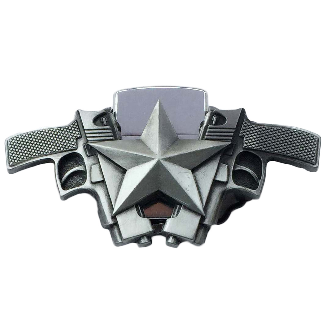 Custom Zinc Alloy Belt Buckle Metal 3D Unique Design Fashion Lighter Belt buckle