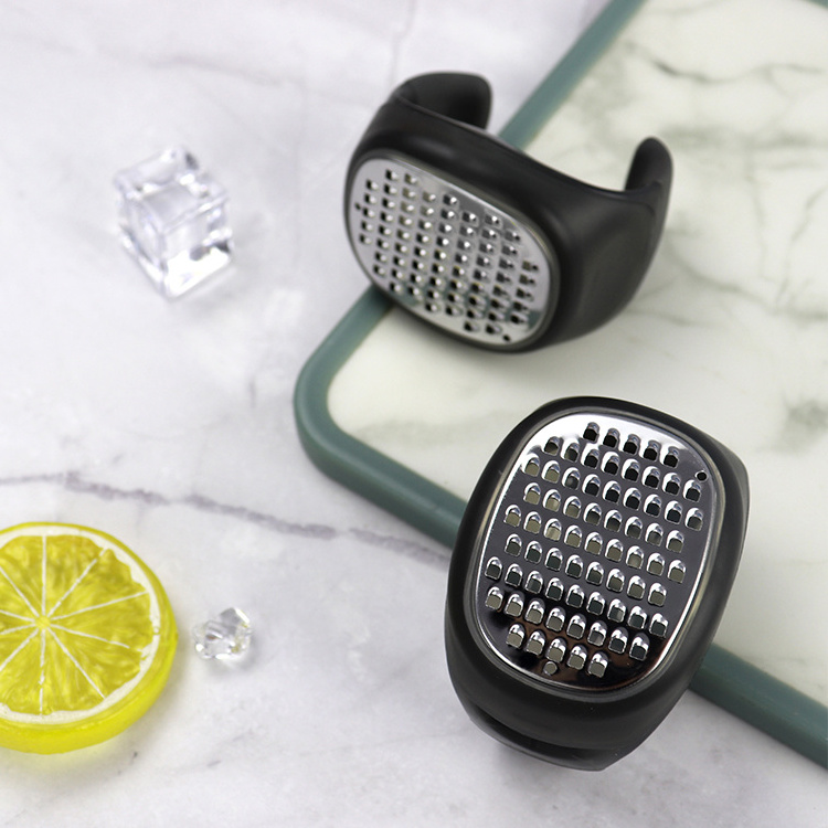 Stainless steel lemon grater Mini ginger grater with plastic handle multifunction kitchen tools for small cheese grater