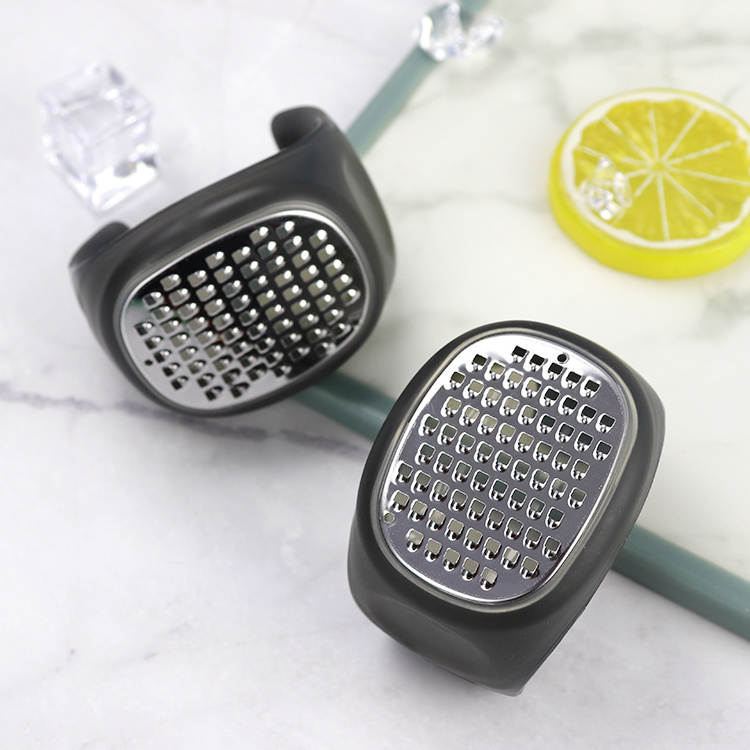 Stainless steel lemon grater Mini ginger grater with plastic handle multifunction kitchen tools for small cheese grater