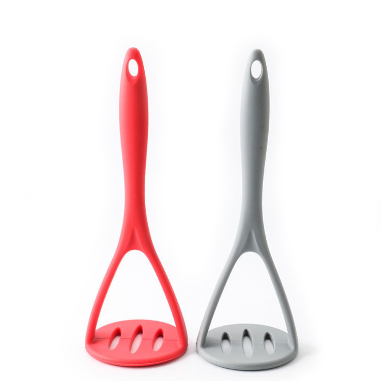 Durable silicone cooking utensils food grade silicone manual potato masher press