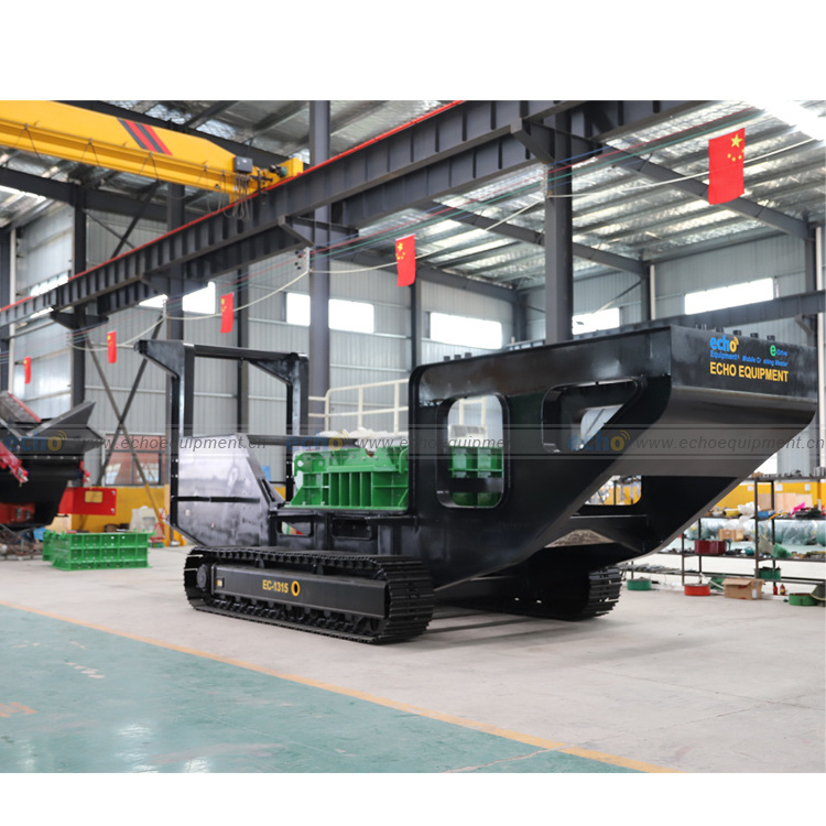 Mobile impact crusher LT1110 primary mobile stone crusher for recycling, demolition