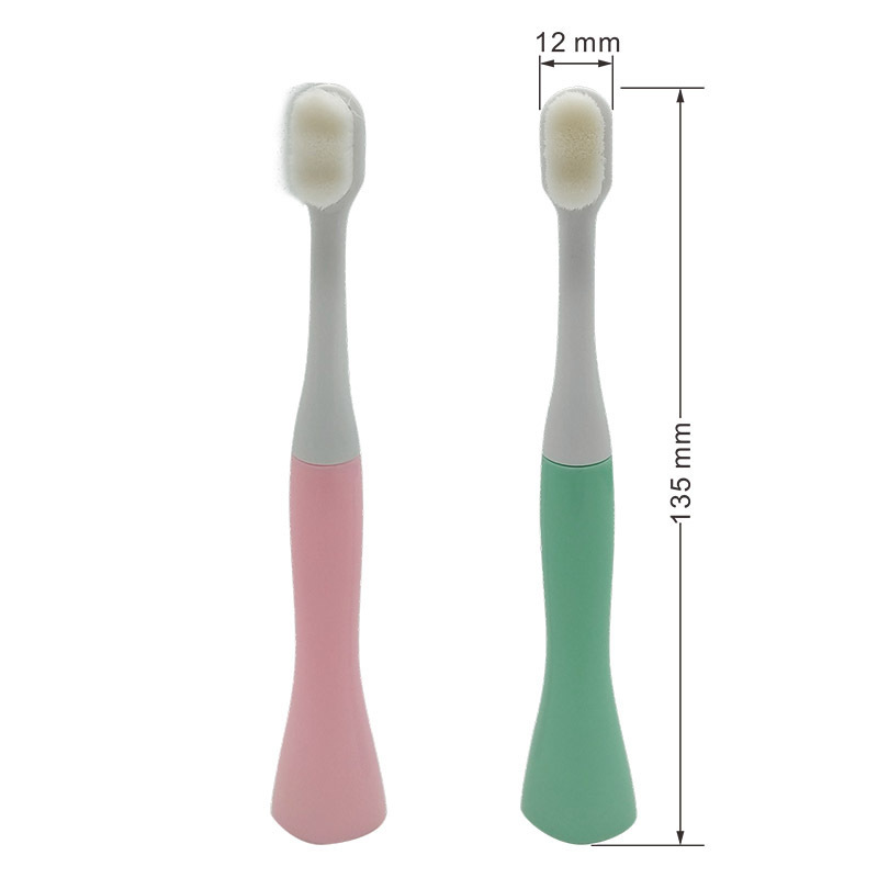 Wholesale New Arrival 20000 Hairs Japanese Nano Toothbrush for Kids Soft Nano Bristle Children Toothbrush