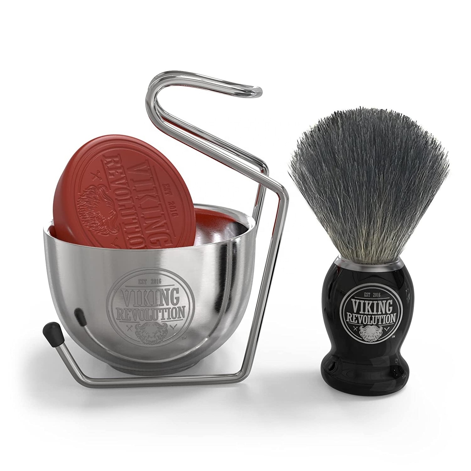 Premium Shaving Brush Set for Men Shaving Soap Shaving Brush and Bowl with Gift Box