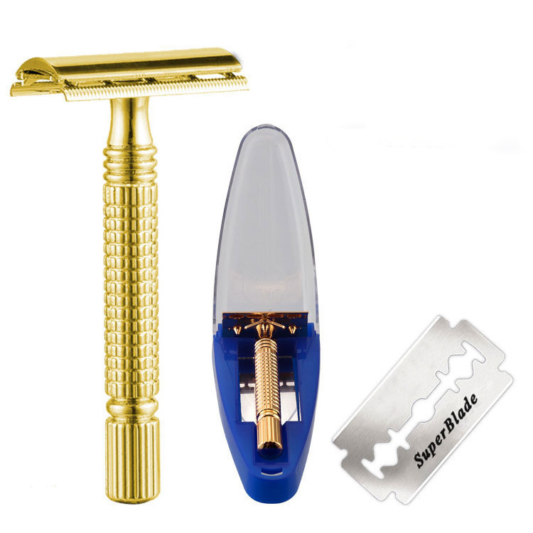 Wholesale Stainless Steel Double Edge Razor Blade Safety Razor for Men