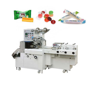 ECHO Multi-function  Automatic Horizontal Pillow Small Single Bag Sweetmeat Hard Taffy Candy Flow Packing Machine