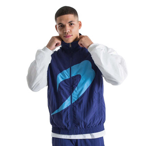 Lightweight Men's Track Jacket - Casual Summer Windbreaker & Outdoor Golf Bomber Coat