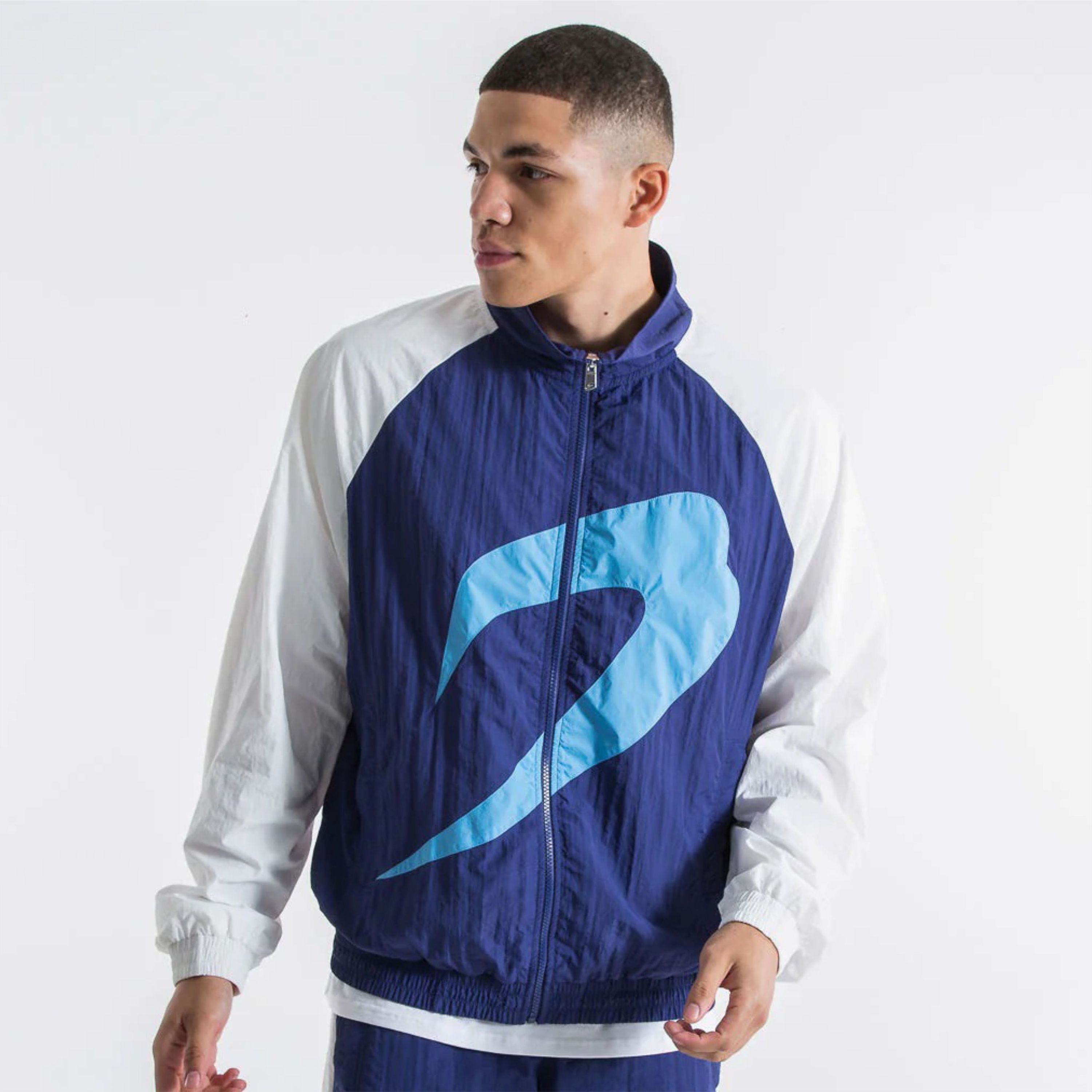 Lightweight Men's Track Jacket - Casual Summer Windbreaker & Outdoor Golf Bomber Coat