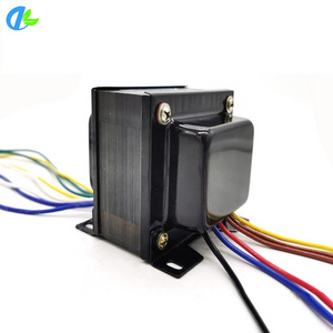 EI 86x42 audio power transformer 120v 60hz 230v 50hz to 250v 20v 12v 6.3v 50hz dual outputs 100VA lamination transformer