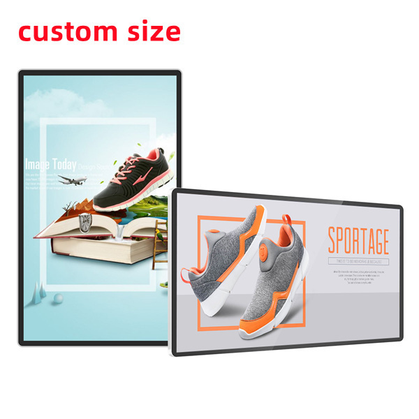 Commercial Ads Screen Lcd Advertising Display 32 43 49 55 Inch Indoor Wall Mount Media Player Digital Signage And Display