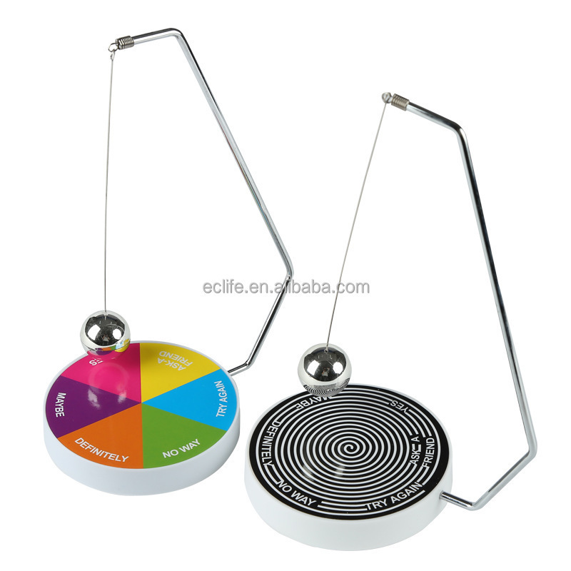 Factory Swinging Pendulum Game Swing Ball Pendulum Dynamic Desk Toy Creative Magnetic Decision Maker Other Classic Toys