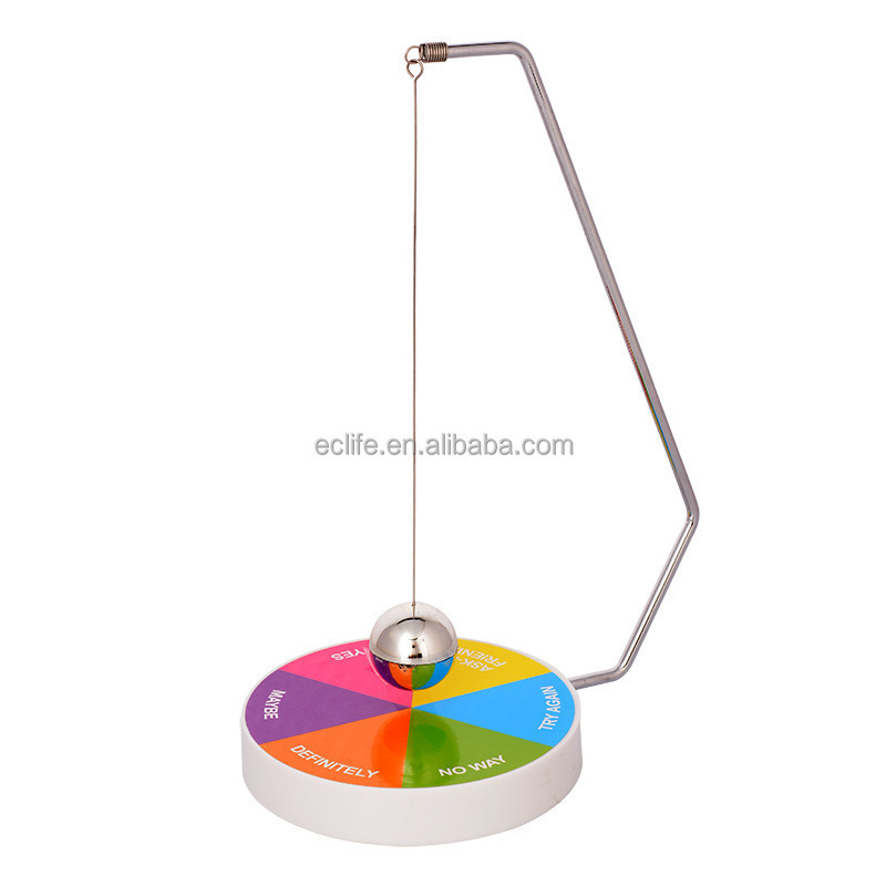 Factory Swinging Pendulum Game Swing Ball Pendulum Dynamic Desk Toy Creative Magnetic Decision Maker Other Classic Toys