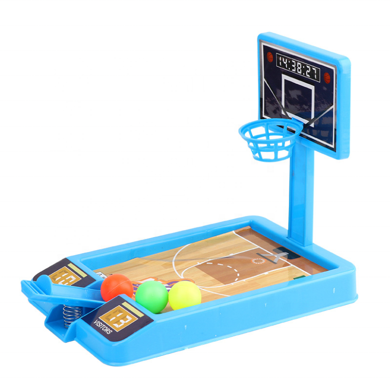 Children's Indoor and Outdoor Desktop Shooting Board Game Mini Plastic Finger Basketball Toy