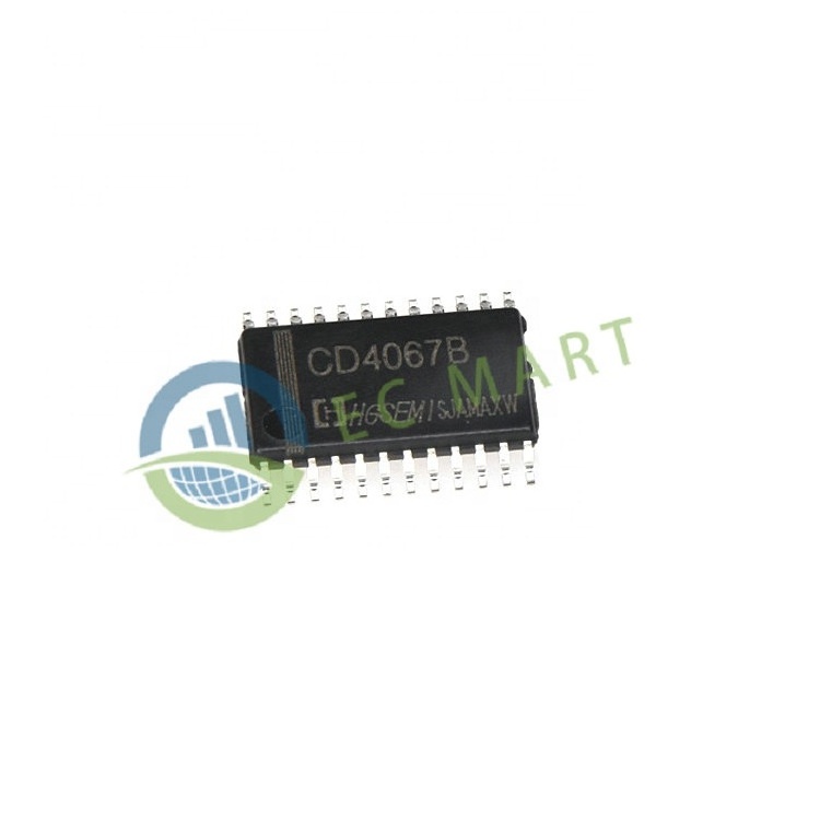 EC Mart Brand HGSEMI Wholesales CD4067BMT/TR CMOS Quad Bilateral Switch