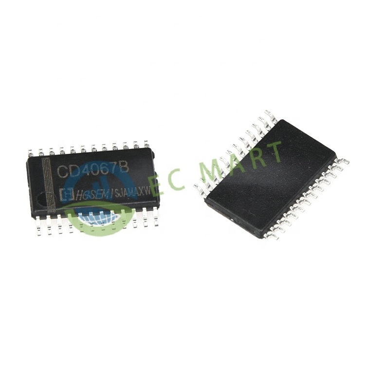 EC Mart Brand HGSEMI Wholesales CD4067BMT/TR CMOS Quad Bilateral Switch