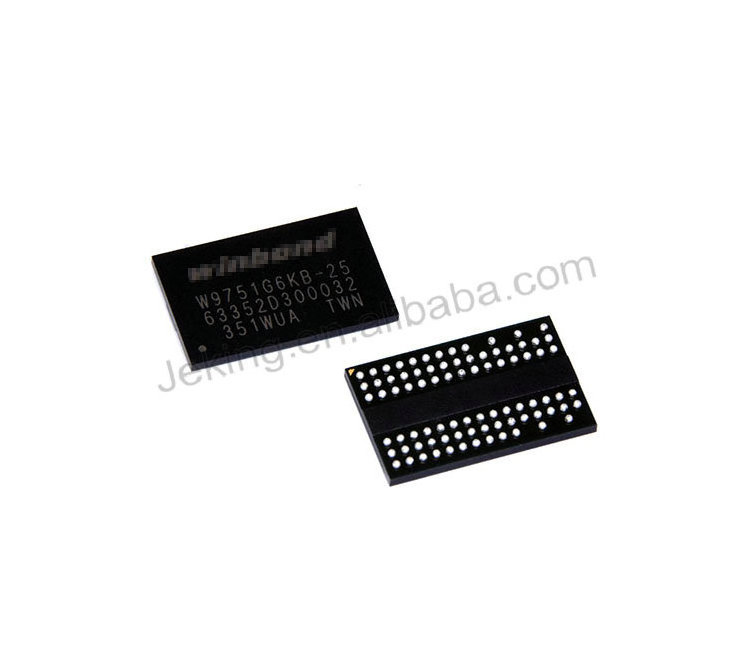 EC-Mart Electronic components RAM memory chip W9751G6KB 512Mbit IC W9751G6KB-25