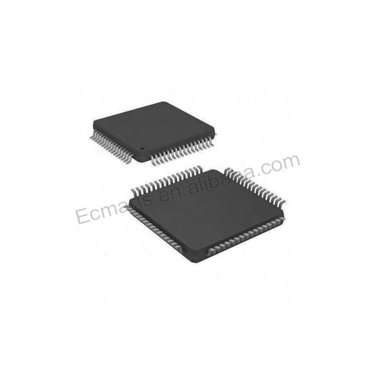 EC-Mart MCU ATXMEGA64A3U TQFP-64 64KB FLSH 4KB 8-bit Microcontroller ATXMEGA64A3U-AU