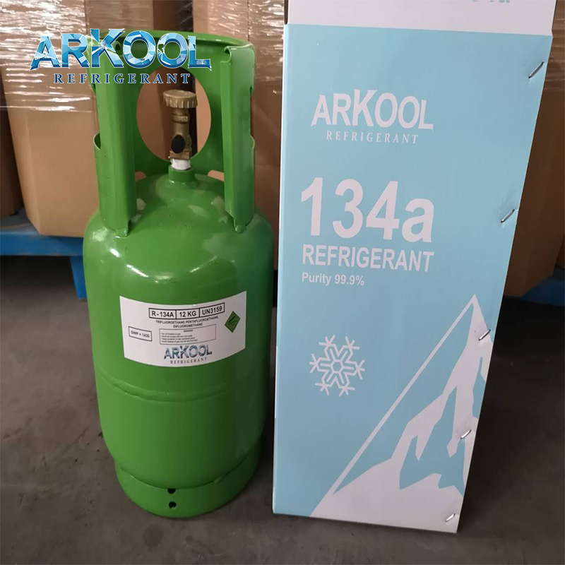 Competitive Price Gas Refrigerantes Refrigerant R134a Gas 13.6kg Environmentally Friendly Refrigerant Air Conditioner 212-377-0