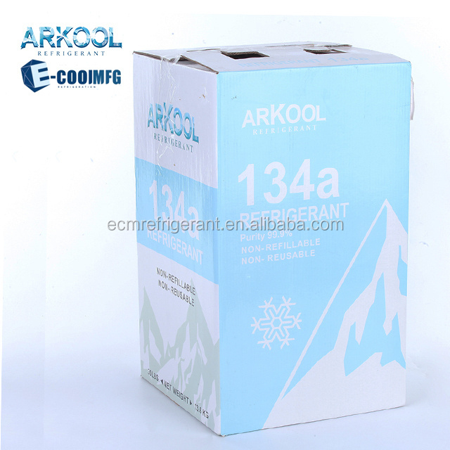 Air-conditioner gas R134A refrigerant R134 Factory Supply Air Condition 99.9% Purity