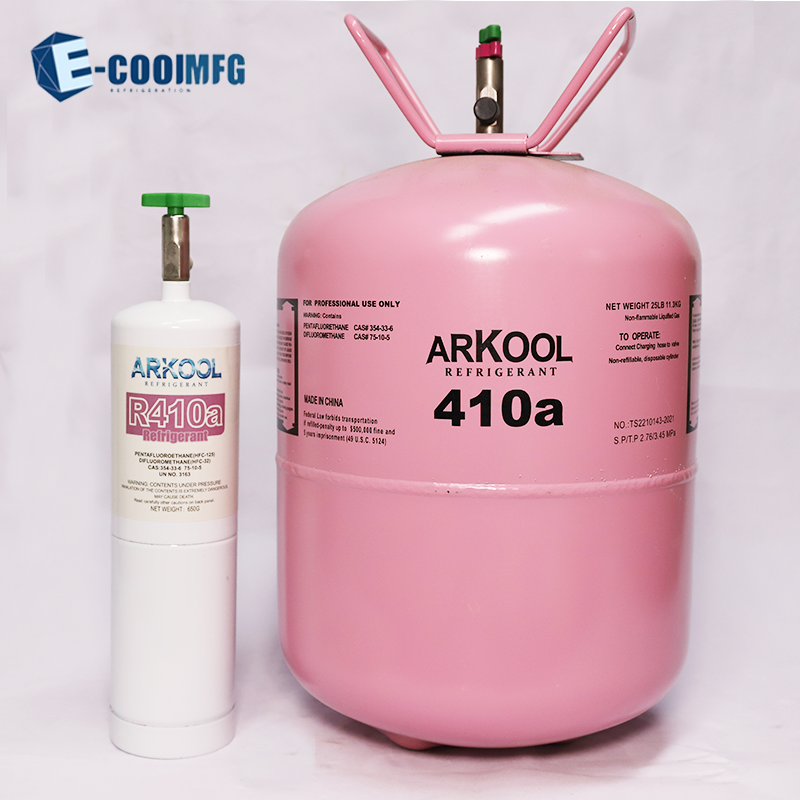 Best quality refrigerant gas R410A used in cold storage in hydrocarbon